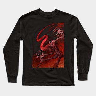 GOD OF THE BLOOD LANGUAGE - NYARLATHOTEP Long Sleeve T-Shirt